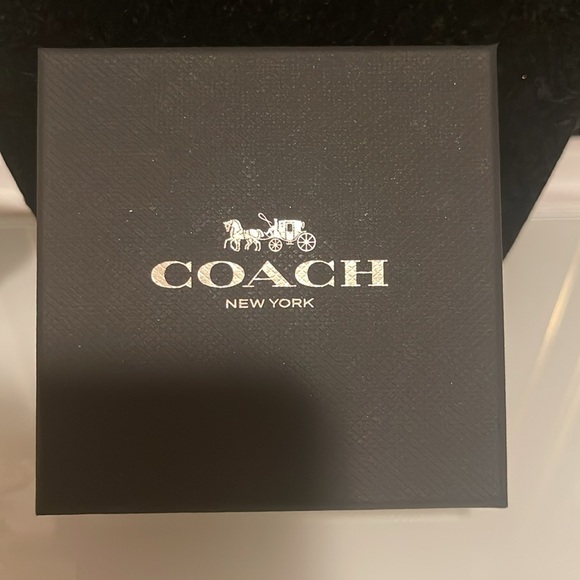 NWT Coach Earrings with the original box πππ - Picture 8 of 8